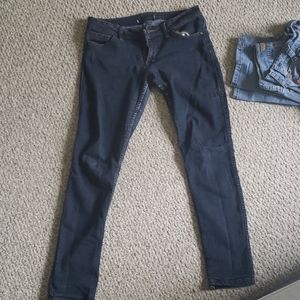 Dark Wash Denim Skinny Jeans